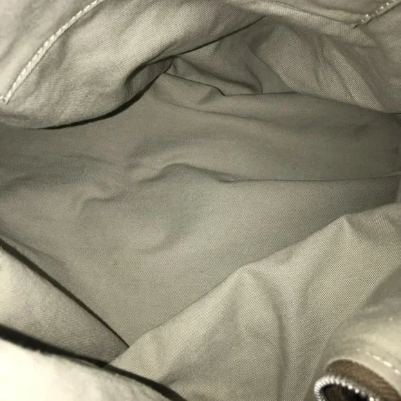 Gianni Notaro Made in Italy Leather Color Block Shoulder Bag - Picture 14 of 16